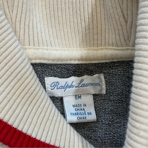 Ralph Lauren baby girl 2 piece sweater knit dress - Picture 9 of 12